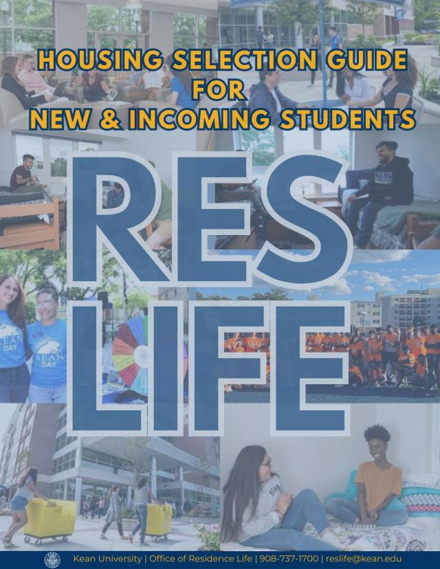 Freshmen & New Student Housing Selection Kean University